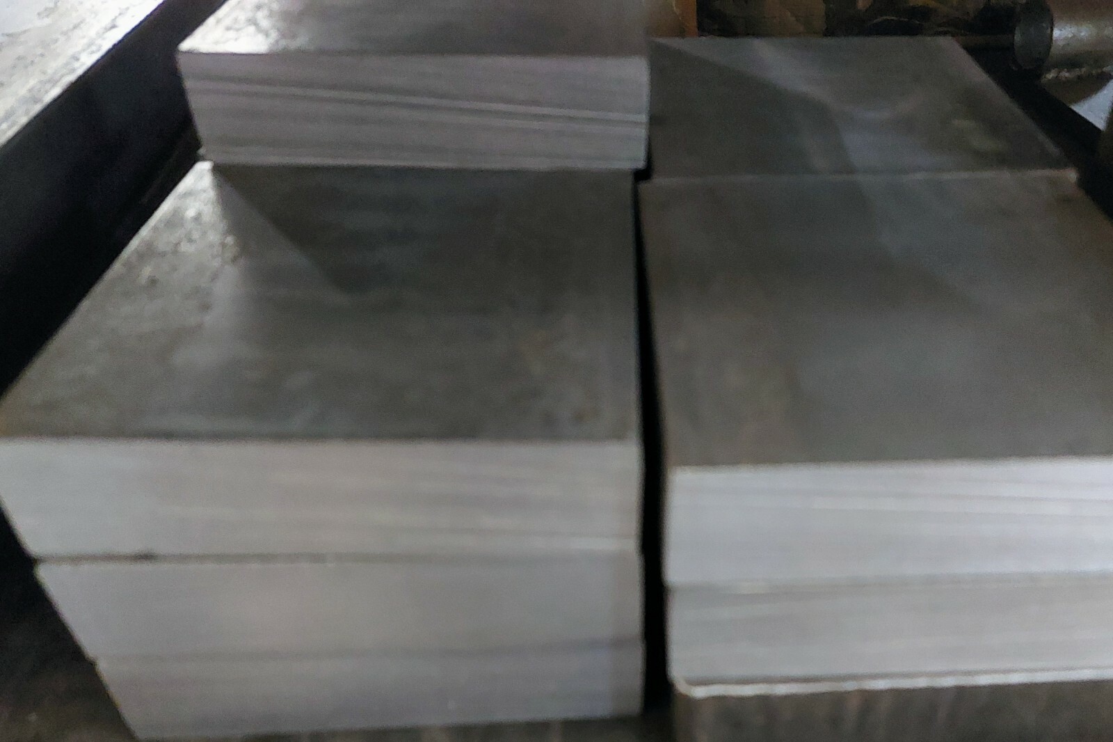 1" STEEL PLATE 4" x 4" Flat Bar 2 PIECES