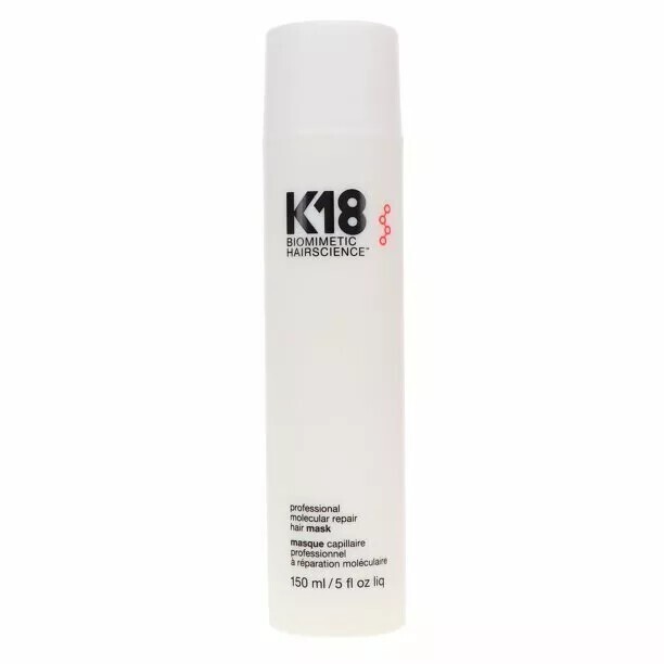 K18 Biomimetic Hairscience Leave-in Molecular Repair Hair Mask- 150ml/5oz Sealed