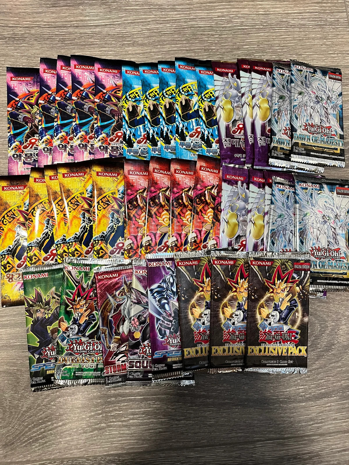 Yugioh Card Lot (Vintage, Packs, Singles) [Read Description]