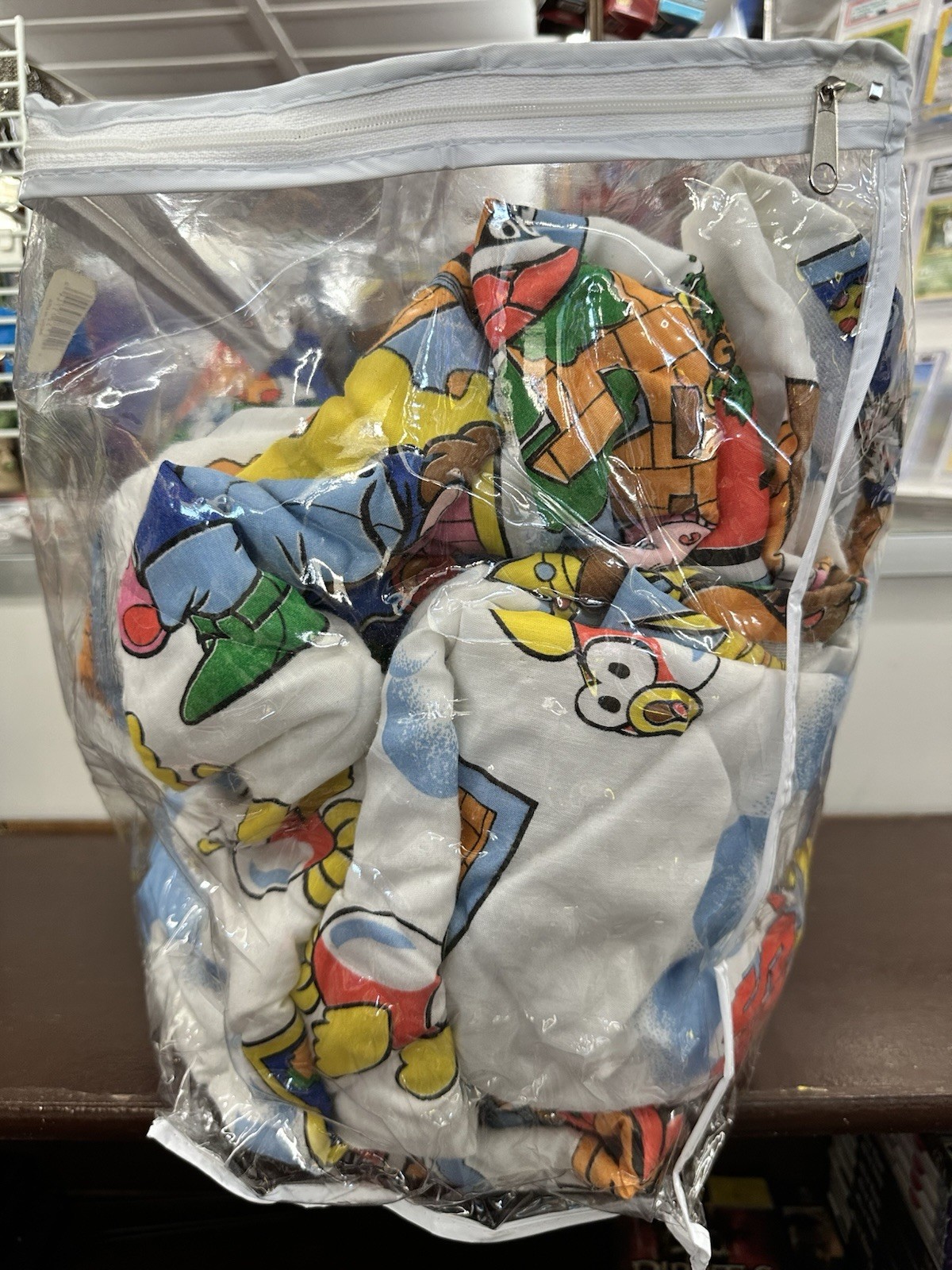 Vintage 1988 Nintendo Super Mario Bros And Zelda Twin Comforter Not Mint