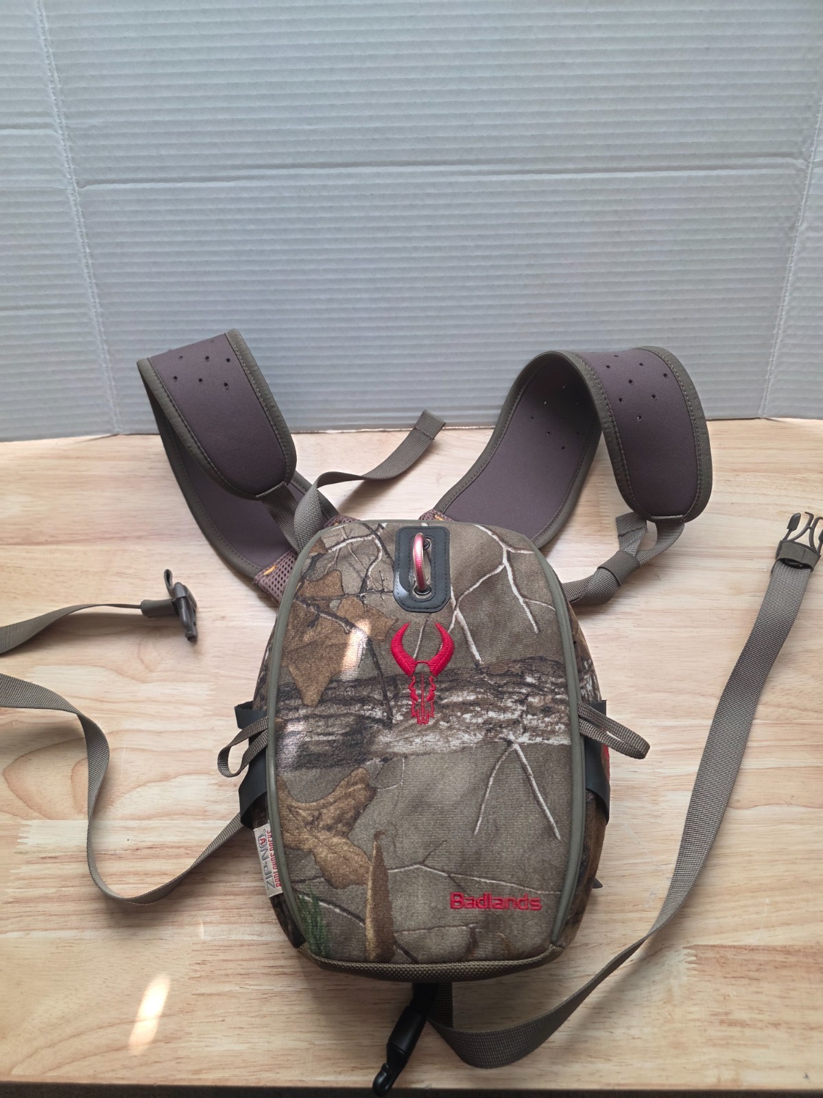 Badlands Camouflage Binocular Chest Pack Harness Hunting Pack