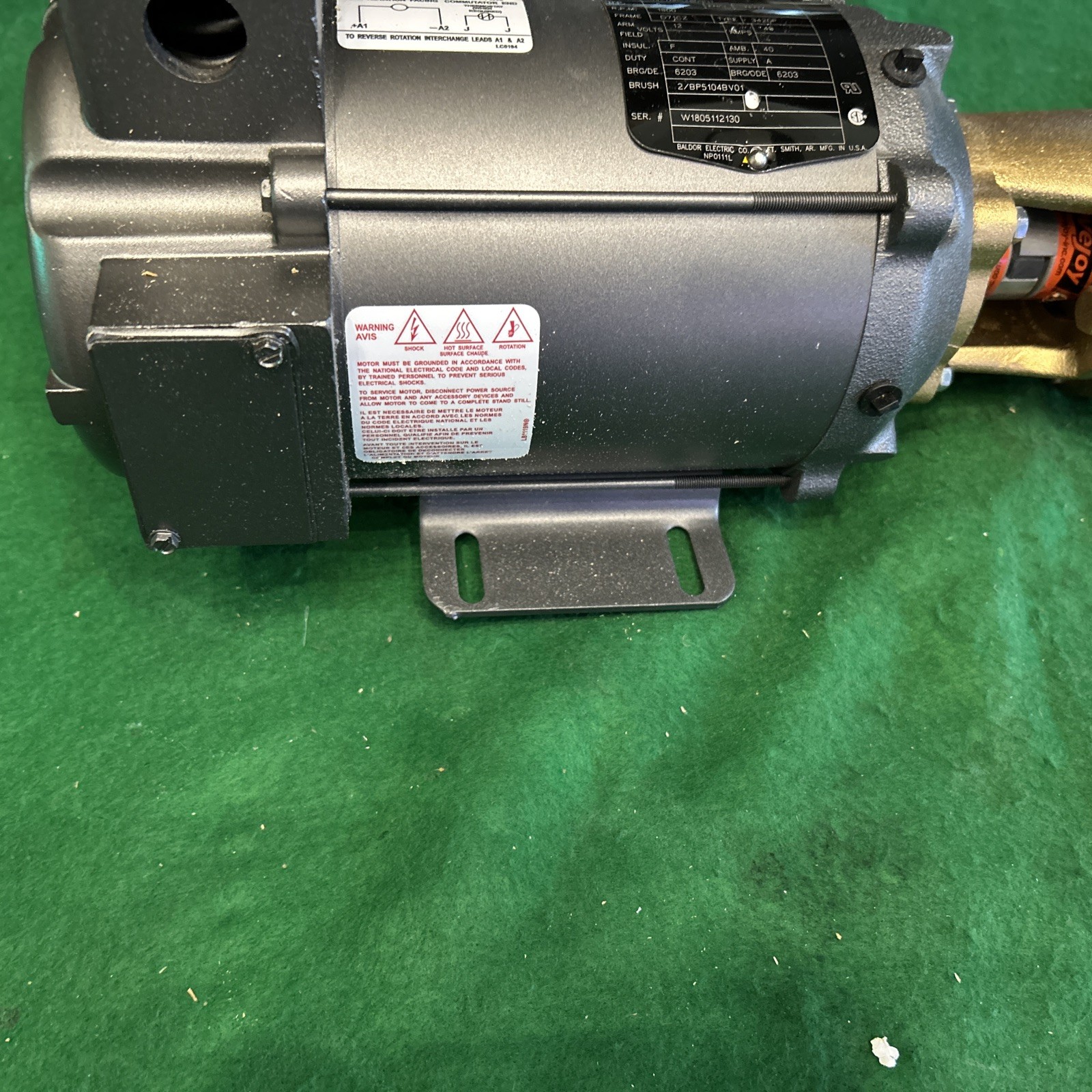 Portable Oil Transfer Gear Pump 12gpm 12VDCIn stock SKU W2072