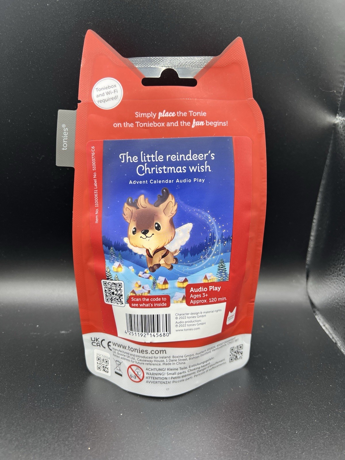 🇬🇧 Tonies Little Reindeer’s Christmas Wish Advent Tonie UK Release Works US