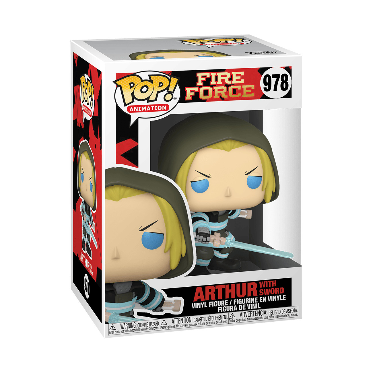 Funko Pop! Vinyl: Fire Force - Arthur with Sword #978