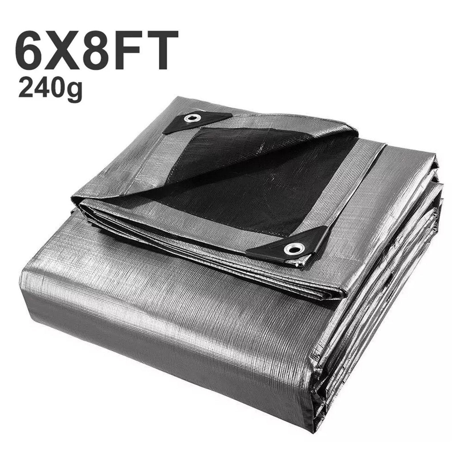 Extreme Heavy Duty Poly Tarp 18 Mil Waterproof Tarpaulin Reinforced Covers