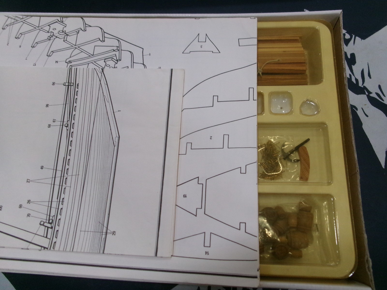 Corel Wooden Model Ship Al Bahran 1:50 No SM36 (read description)