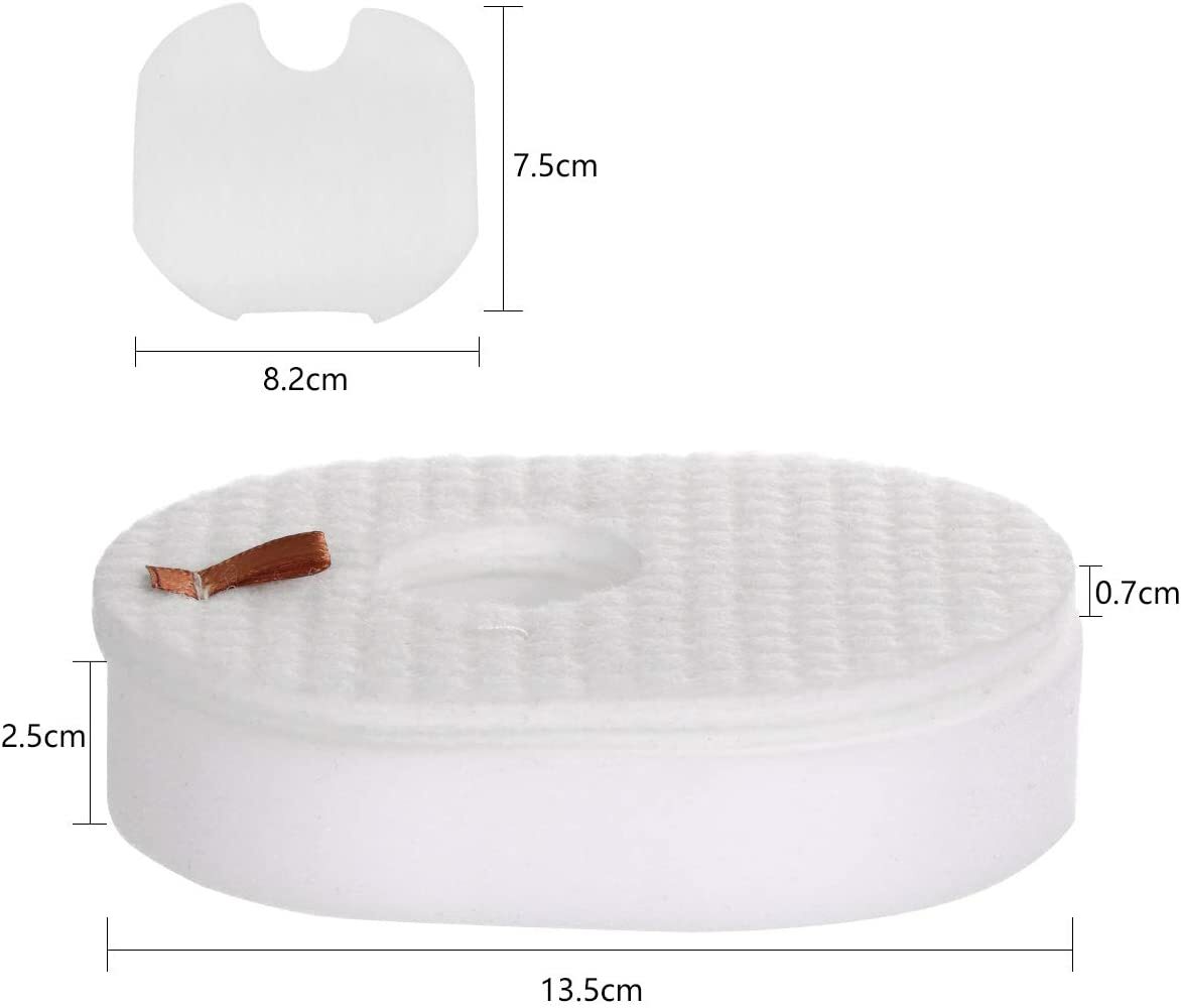 4x Replacement Vacuum Foam Felt Filter for Shark Rocket HV300 HV301 HV305 UV450