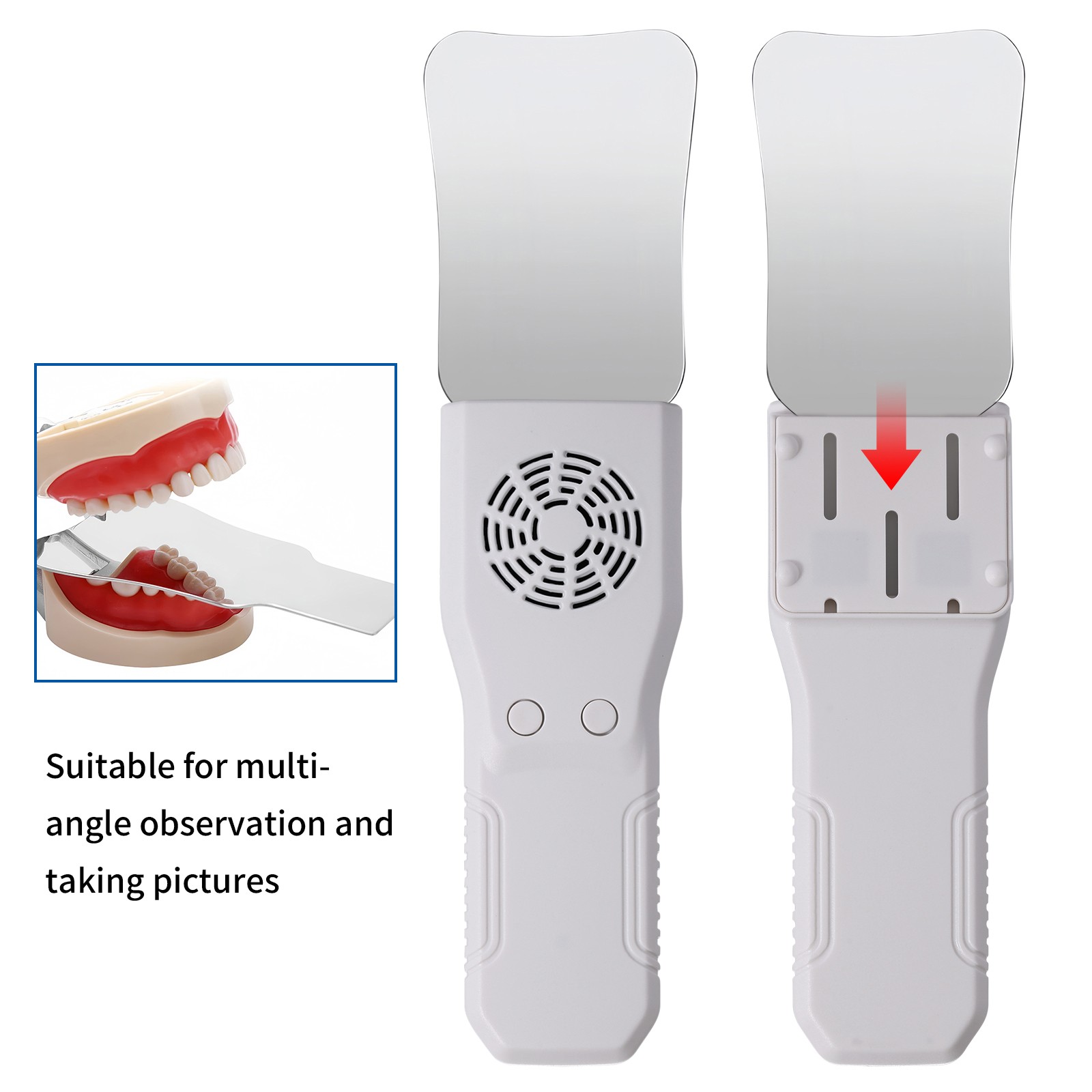 Dental Occlusal Fog Free LED Intra Oral Photo System 4 Mirror Anti-Fog