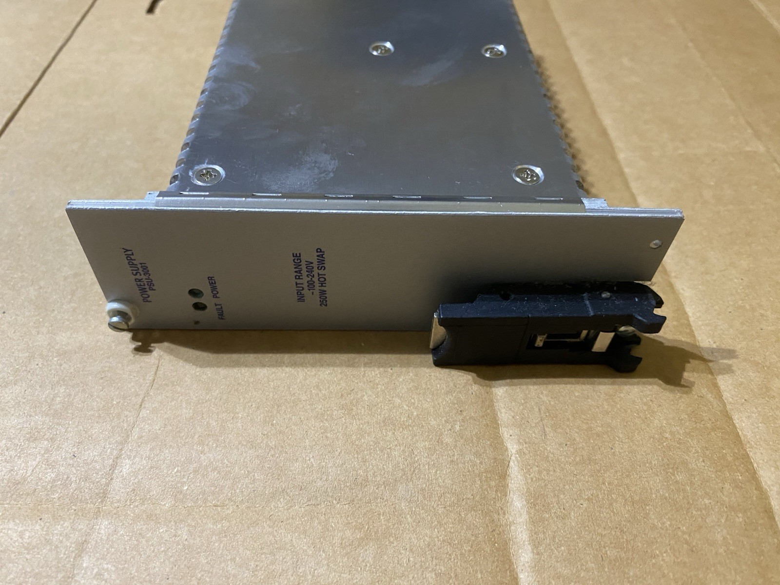 Jasper Electronics 250W Hot Swap Power Supply PCI254-1022-4-PSS used