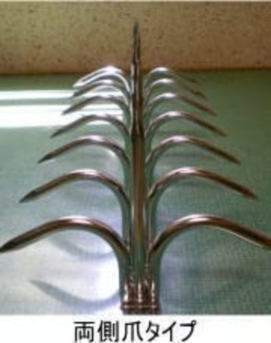 Shinobi Gaeshi H130 Dual Bladed Black Security Spikes fence steel made in Japan