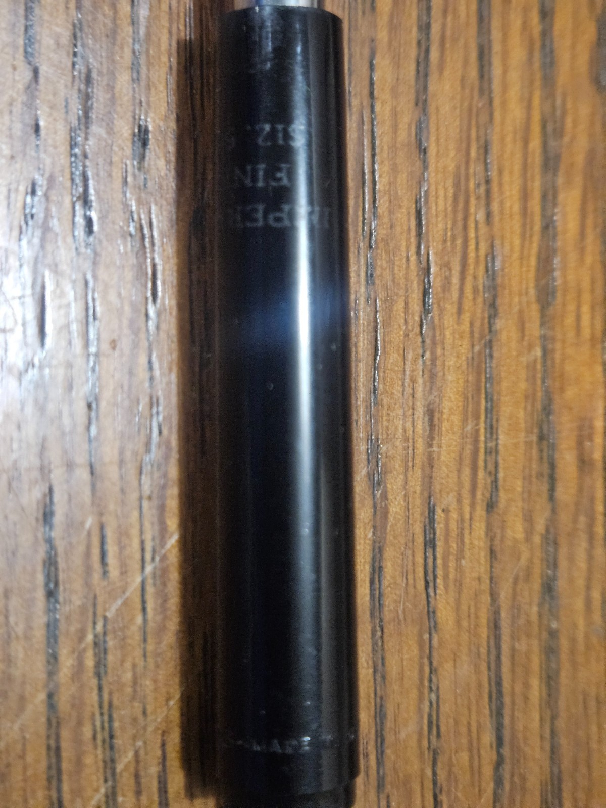 Sheaffer Fountain Pen Desk Set White Dot Chrome Black 14k used