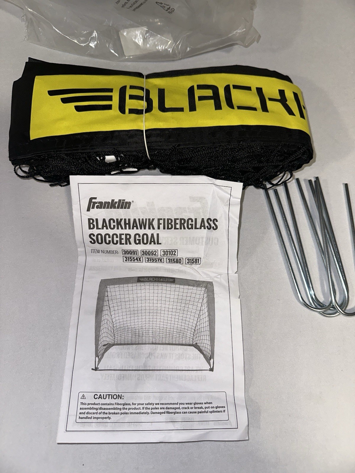 Franklin Sports Replacement Soccer Goal Net 30091, 30092, 30102, 31554x, & More