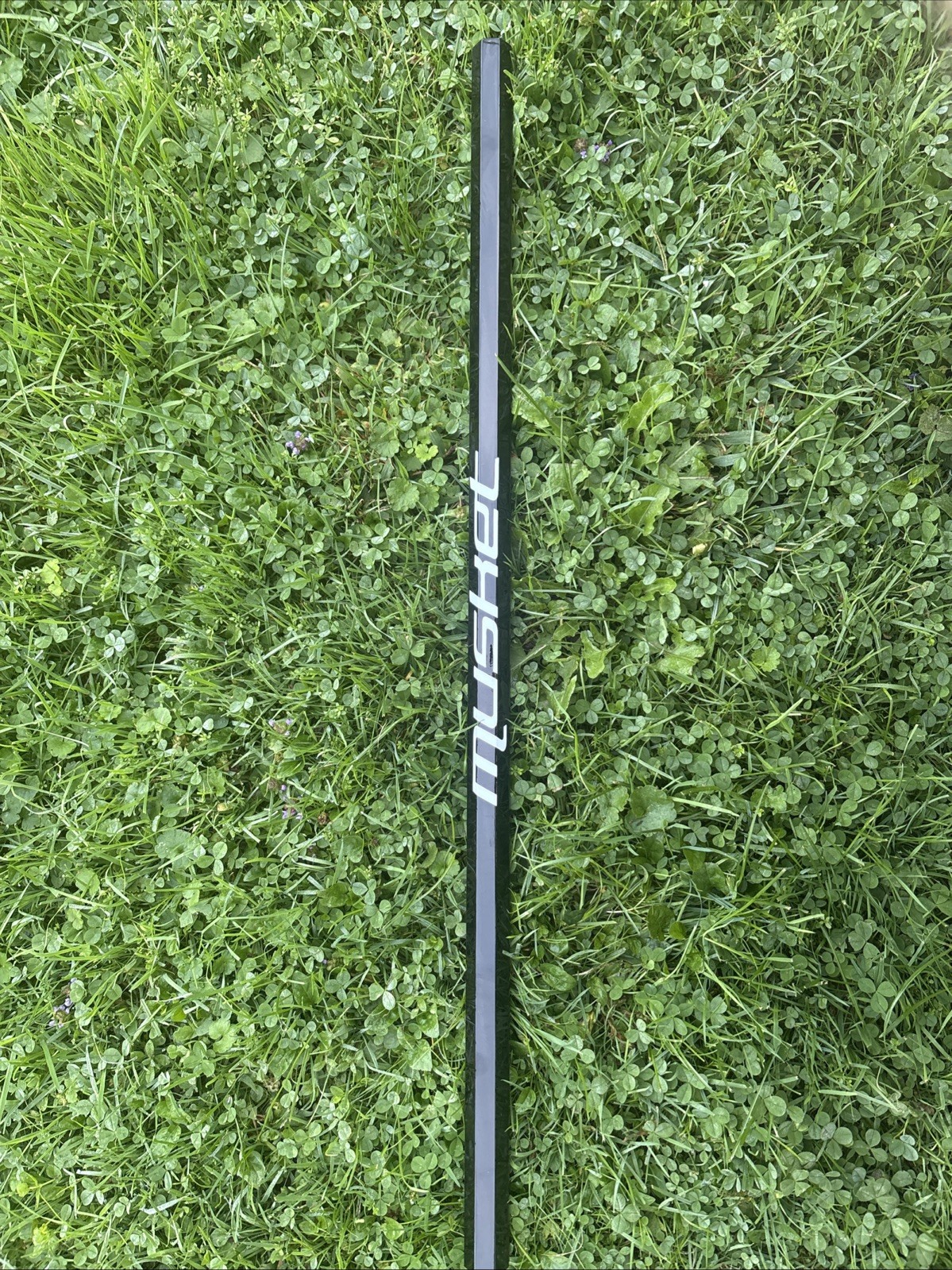 Musket Composite Carbon Fiber Lacrosse Shaft Attack/Mid. 6.3oz Shaft Only.