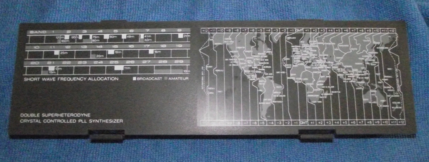 PANASONIC RADIO RF- 3100 part BATTERY COVER LID PLATE RKK138ZC RKK007A