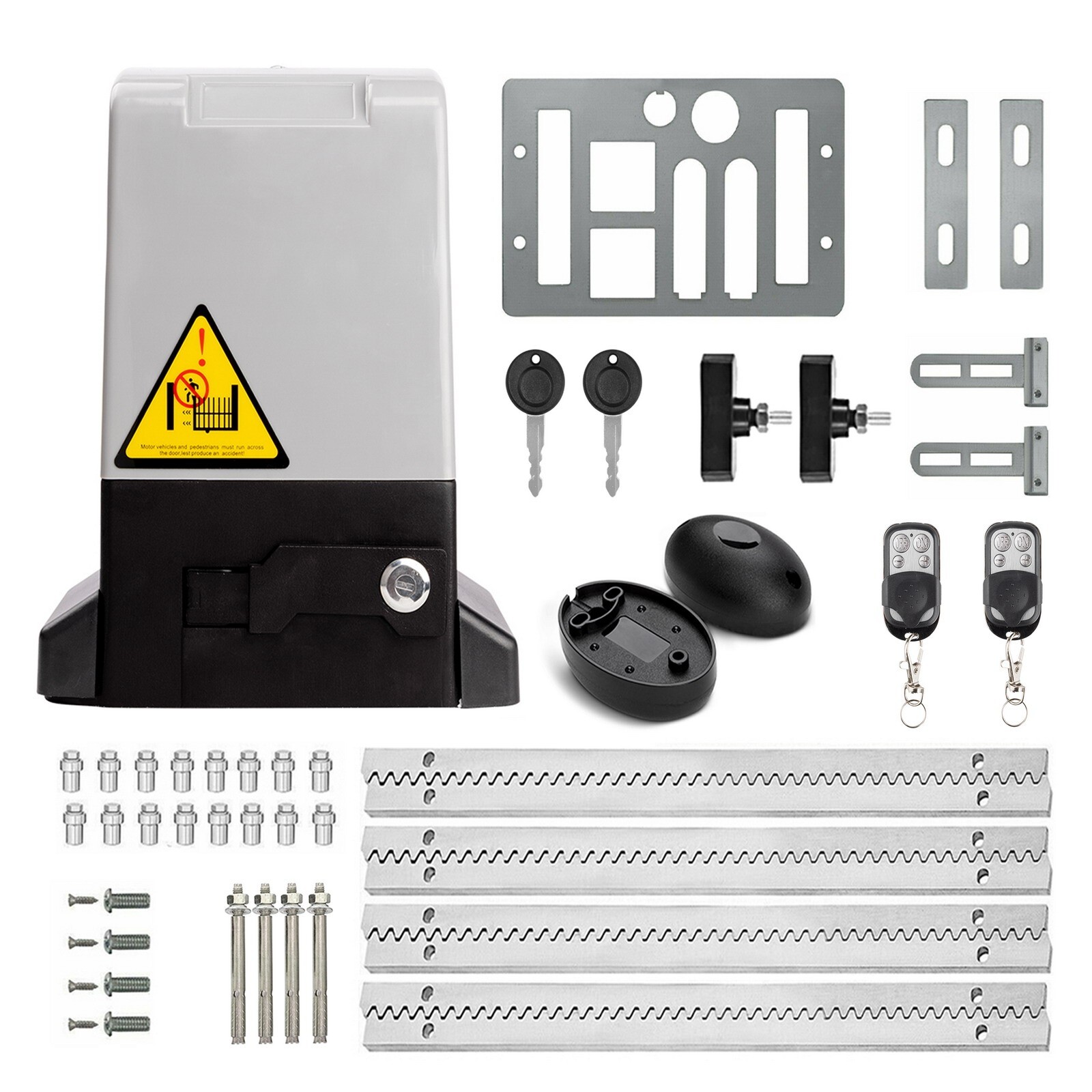 Automatic Sliding Gate Opener Rack Driven with Remotes 1800/2700/4000/5300 lb