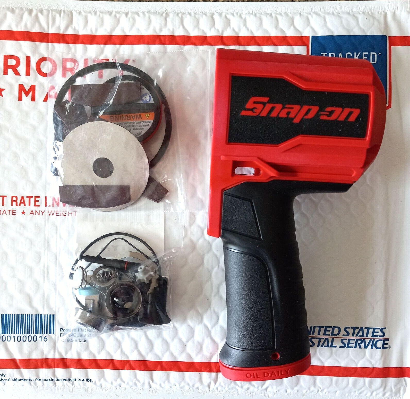 SNAP ON PT850 TUNE UP KIT UPDATED THROTTLE VALVE KIT+SNAP ON DARK RED HOUSING