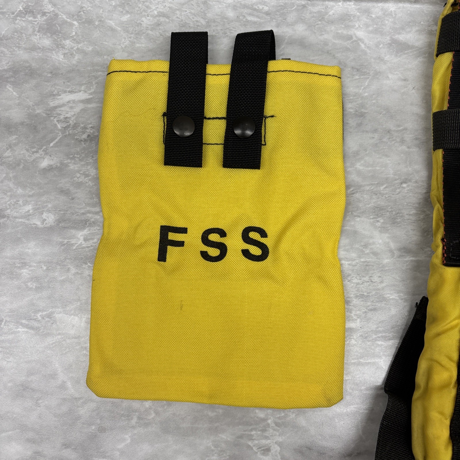 VTG US Forest Service Supply FSS Firefighter Harness, Belt, (2)Canteen Pouches