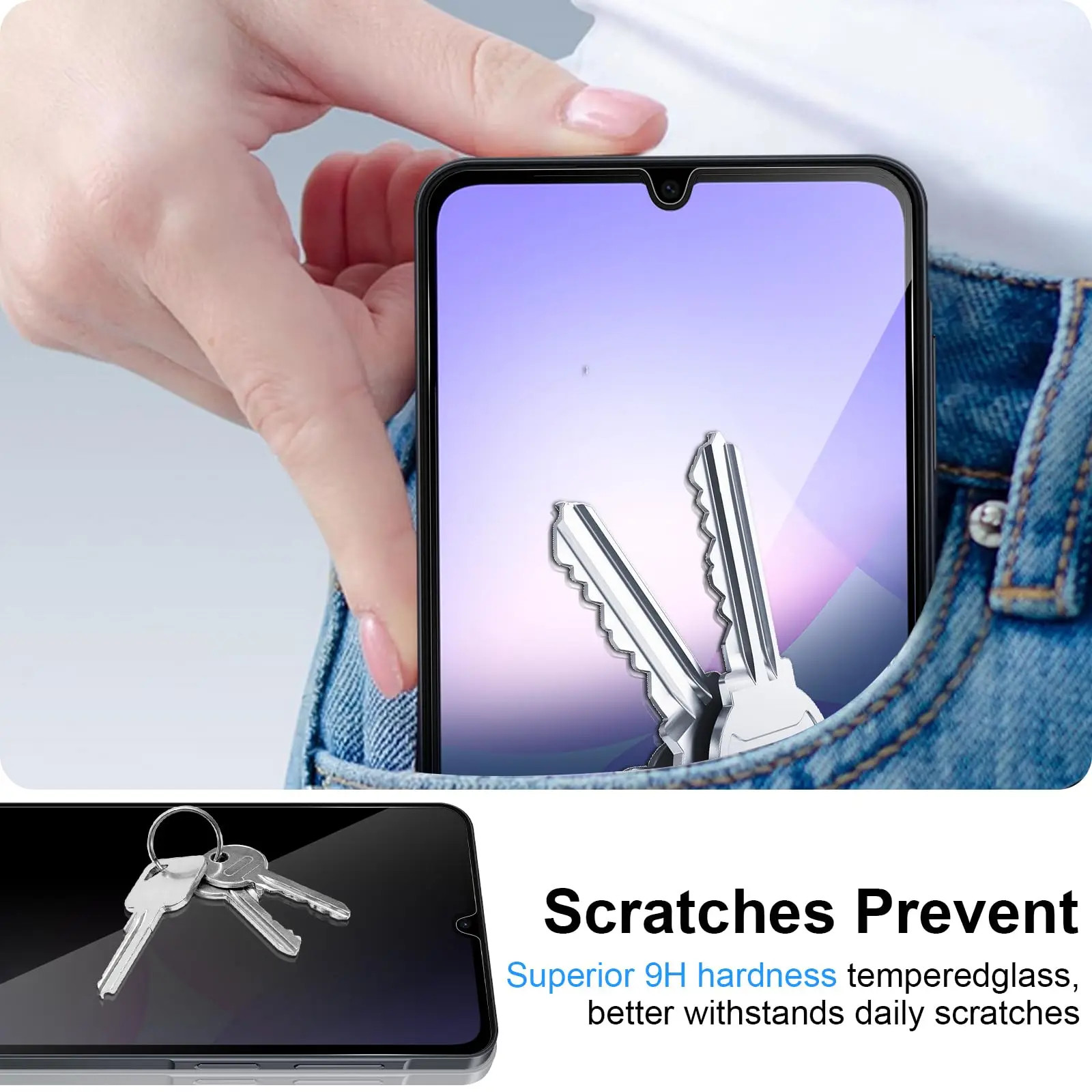 2X Privacy Tempered Glass Screen Protector For Galaxy S23 S24 S25 FE Ultra Edge