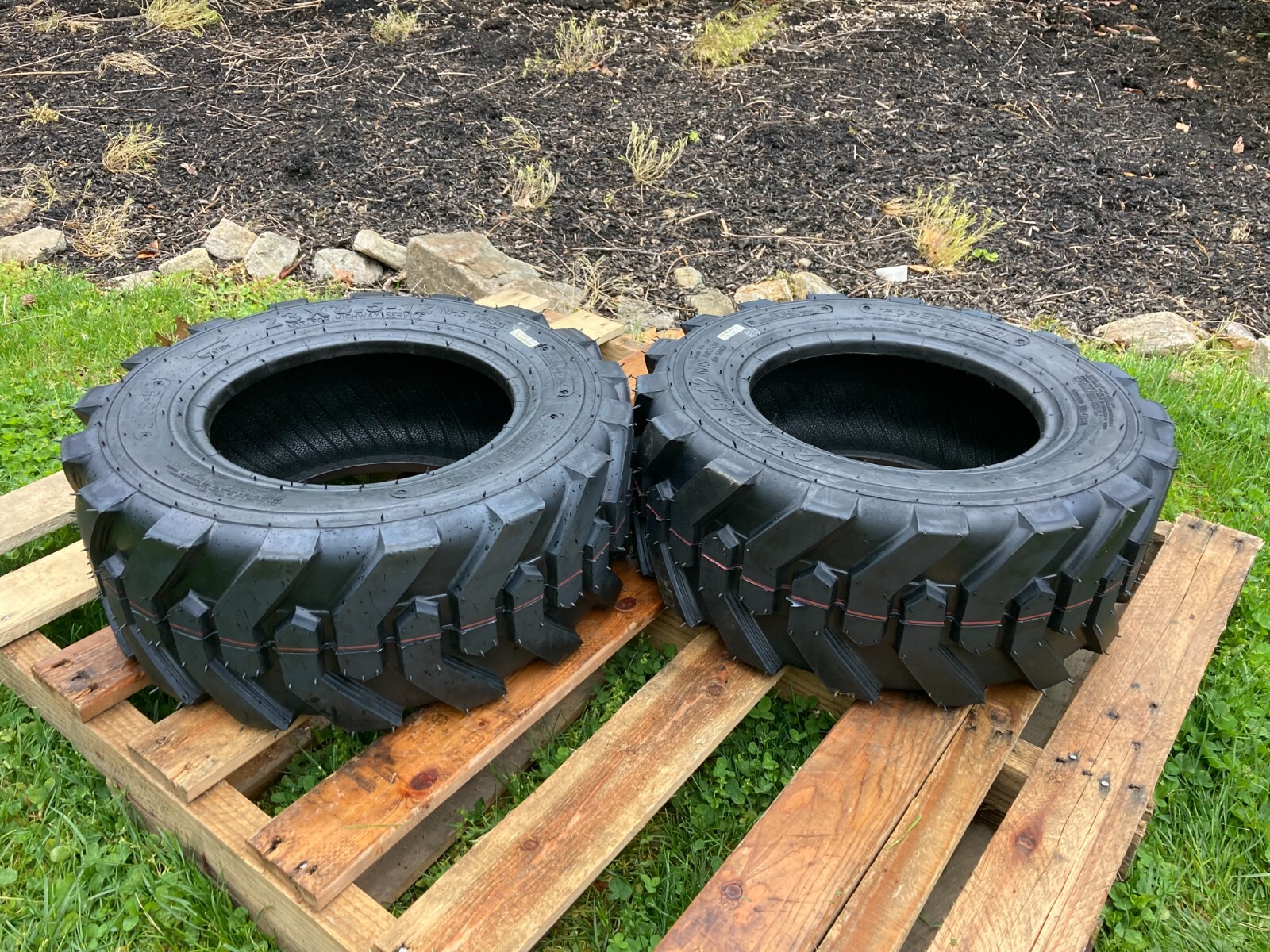 Pair of 2 -23X8.50-12 Tractor Tires - 23X8.5-12 Forerunner SKS-5