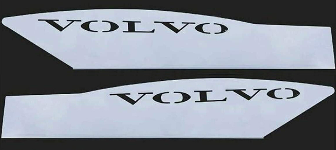 Stainless Steel Lower Door Plate Trim for 1998-2017 Volvo VNL Right & Left Side
