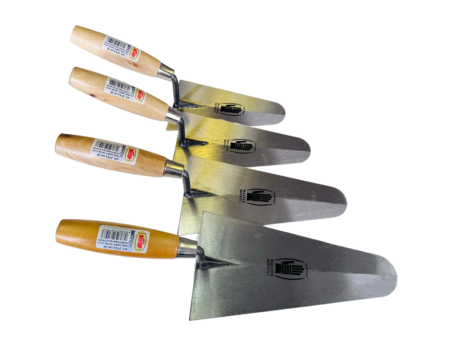 Battiferro - Italian Pattern Narrow Round-Pointed Trowel