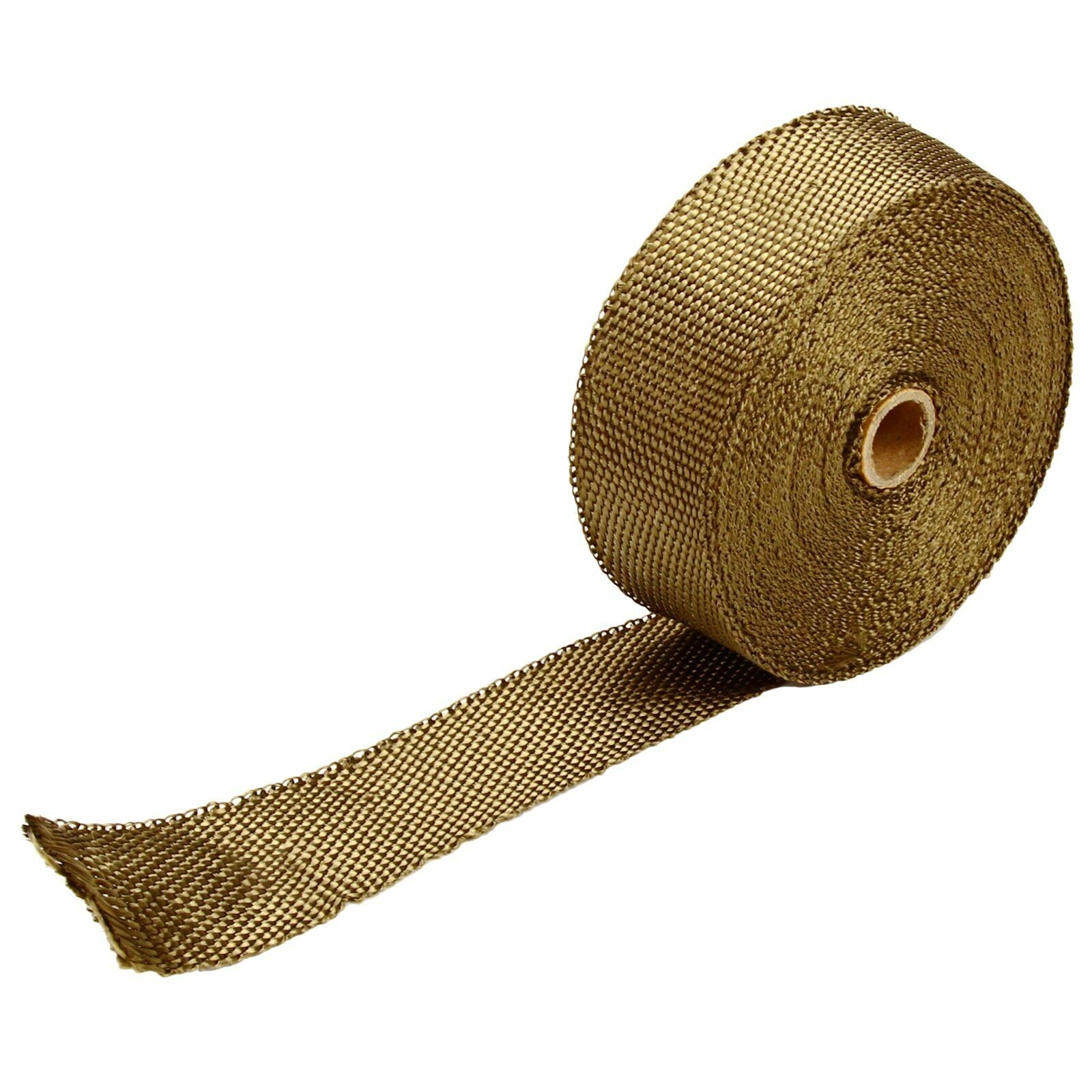 2" x 50FT +10 Ties Kit Motorcycle Universal Exhaust Lava Manifold Heat Wrap Tape