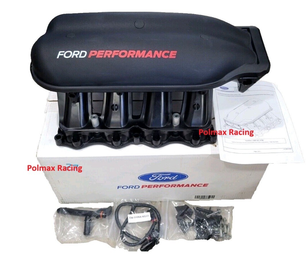 Ford Performance Cobra Jet intake manifold upgrade kit 2011+ Mustang 5.0 Coyote