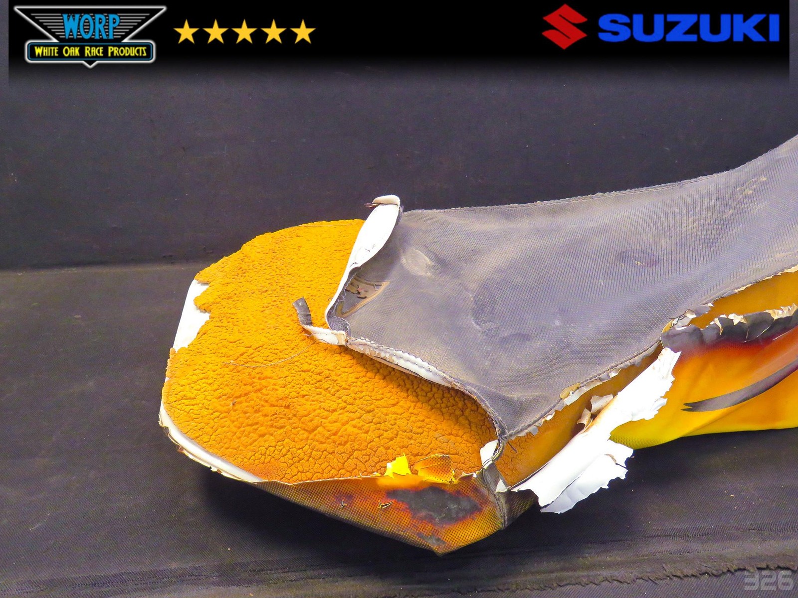 2003 SUZUKI QUADSPORT LTZ400 KFX SEAT PAN FOAM CUSHION COVER SADDLE 03-07