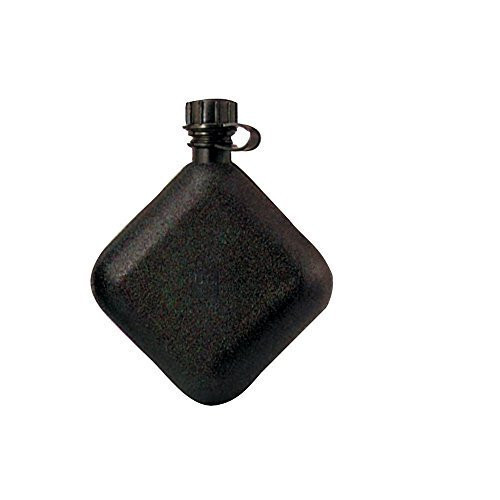 US Military 2 QUART COLLAPSABLE Water CANTEEN BLADDER Black w/ Flat Cap 2QT NEW
