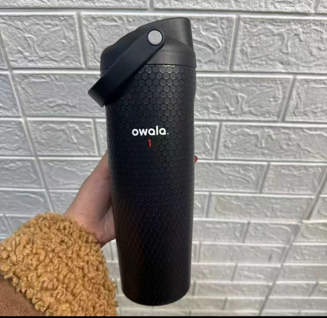 Owala Fairways For Days FreeSip Sway Golf Black Water Bottle30oz GIFT-NEW Sport-