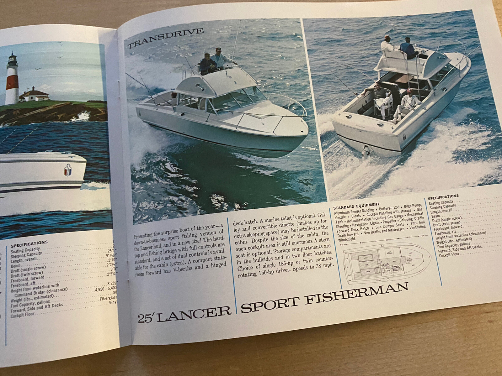 Chris Craft 1969 Sport Performance Boat Brochure / Catalog (Lancer / XK)
