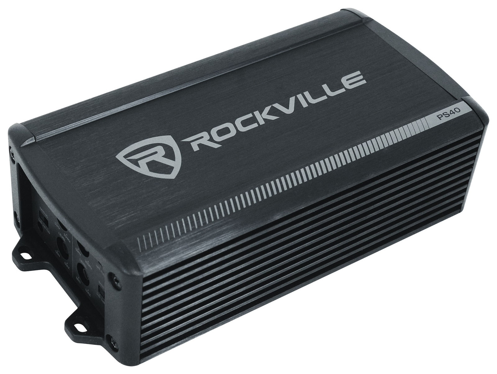 Rockville PS40 4 Channel ATV/UTV/Motorcycle Bluetooth Amplifier IP65 Micro Amp