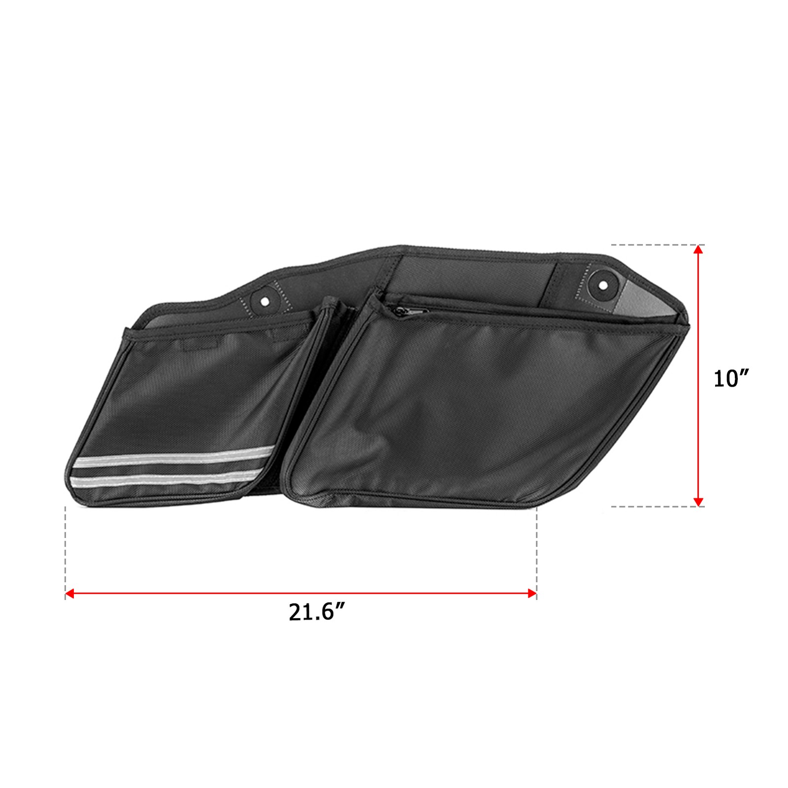 2x Saddlebag Organizers Storage For Harley Touring Road Electra Glide 1993-2013