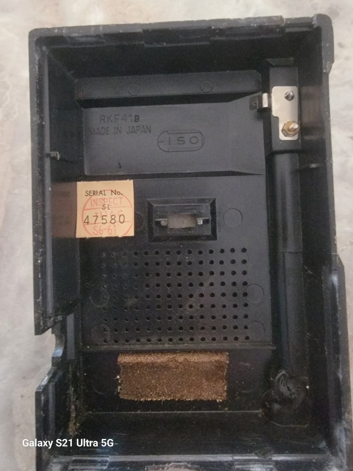 Vintage Transistor Radio- PANASONIC MODEL RF 511 AM/FM- JAPAN- tested & works