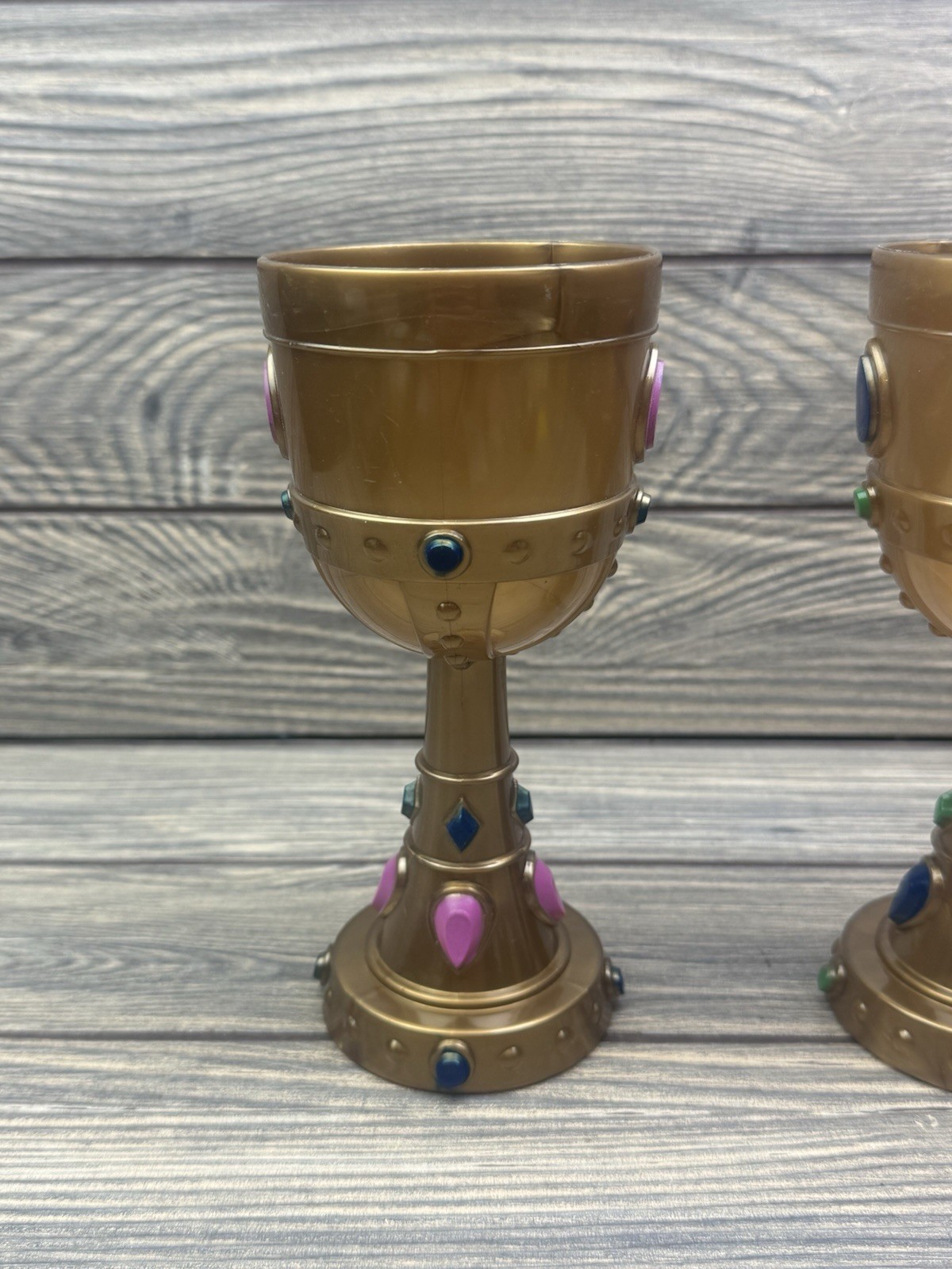 Lot Of 11 Medieval Jeweled Goblet King Renaissance Pirate Party mug 11 Total