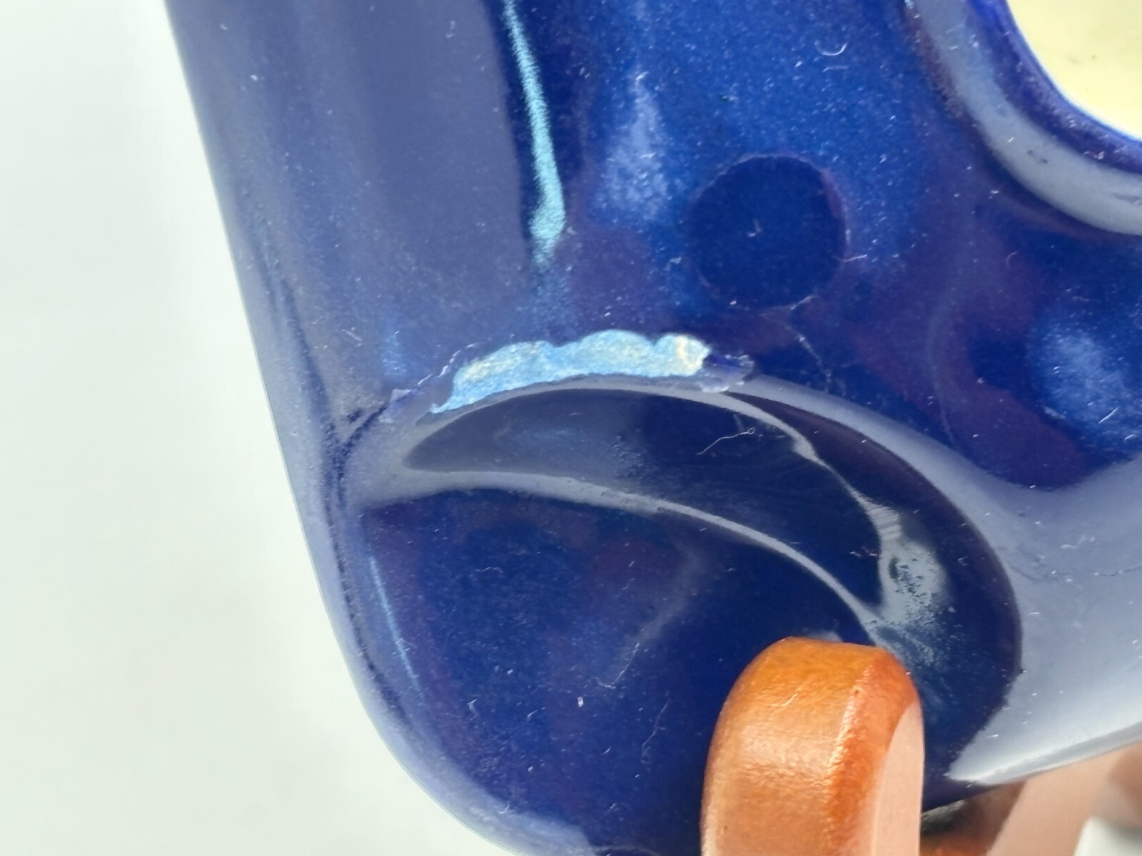 Set of 2 Handmade Ceramic Ash Trays Squares with Initials BT and Dates 1933 1953