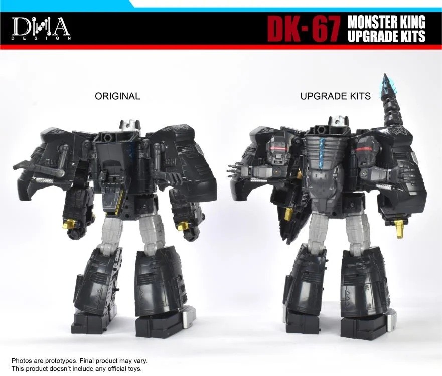 DK-67G for Megatron Type Godzilla Synergenex | DNA Design