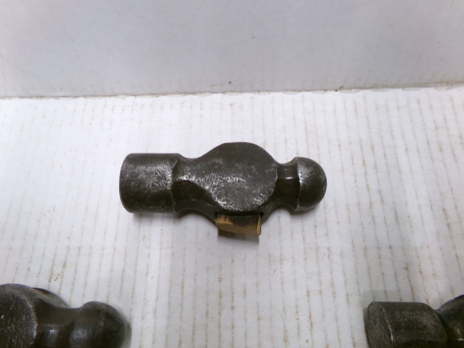 Lot of 7 Ball Peen Hammer Heads