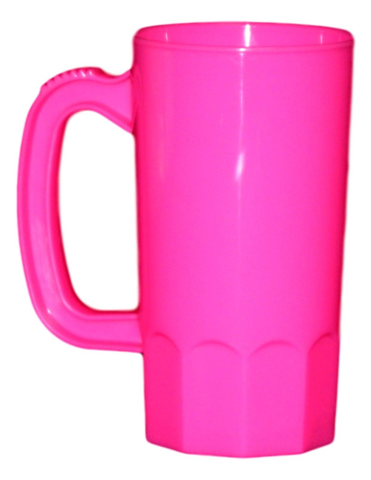 2- 14 ounce Small Mugs Purple and Pink Made in USA Great for small hands