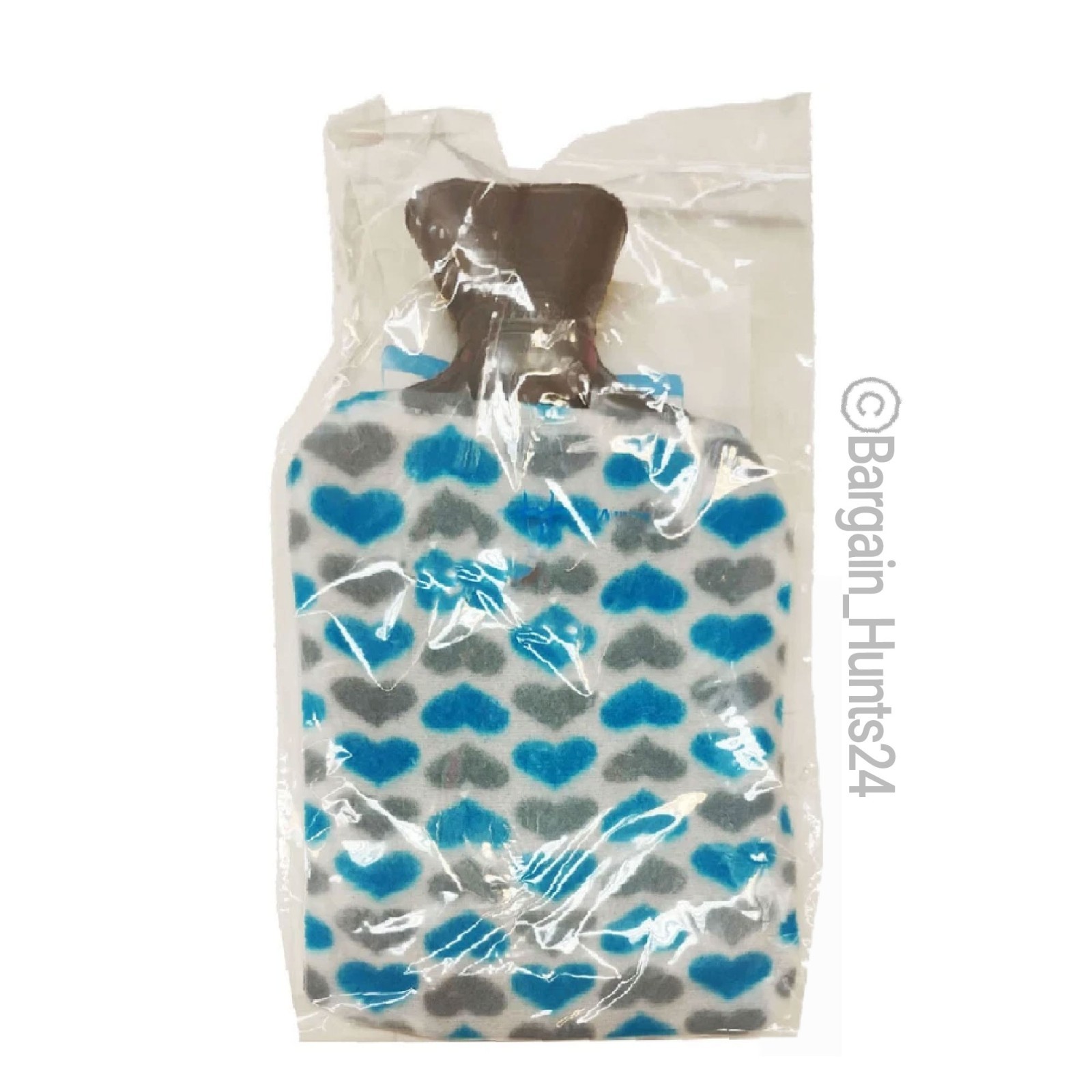 Hot Water Bottle with Plush Cover Rubber Bag For Warm Therapy 2000ml (Pack of 1)