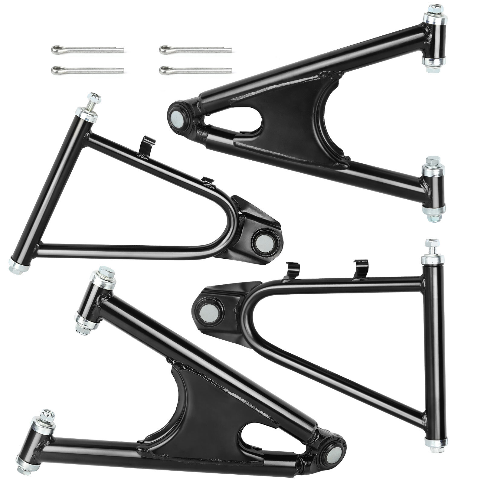 A-Arms Complete OEM Replica Set + Bolts + caps For Yamaha Banshee 350 1987-2006