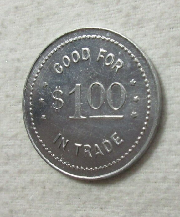 LANSFORD NORTH DAKOTA ( 238) A H TRUTNA LUMBER TOKEN GF $1.00 NOT SOUTH DAKOTA