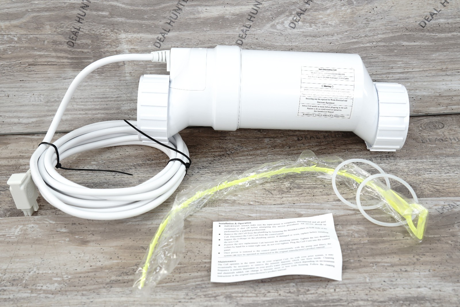 GLX-CELL-5 Turbo Cell Salt Chlorination For Hayward T-Cell-5-20000 Gallons