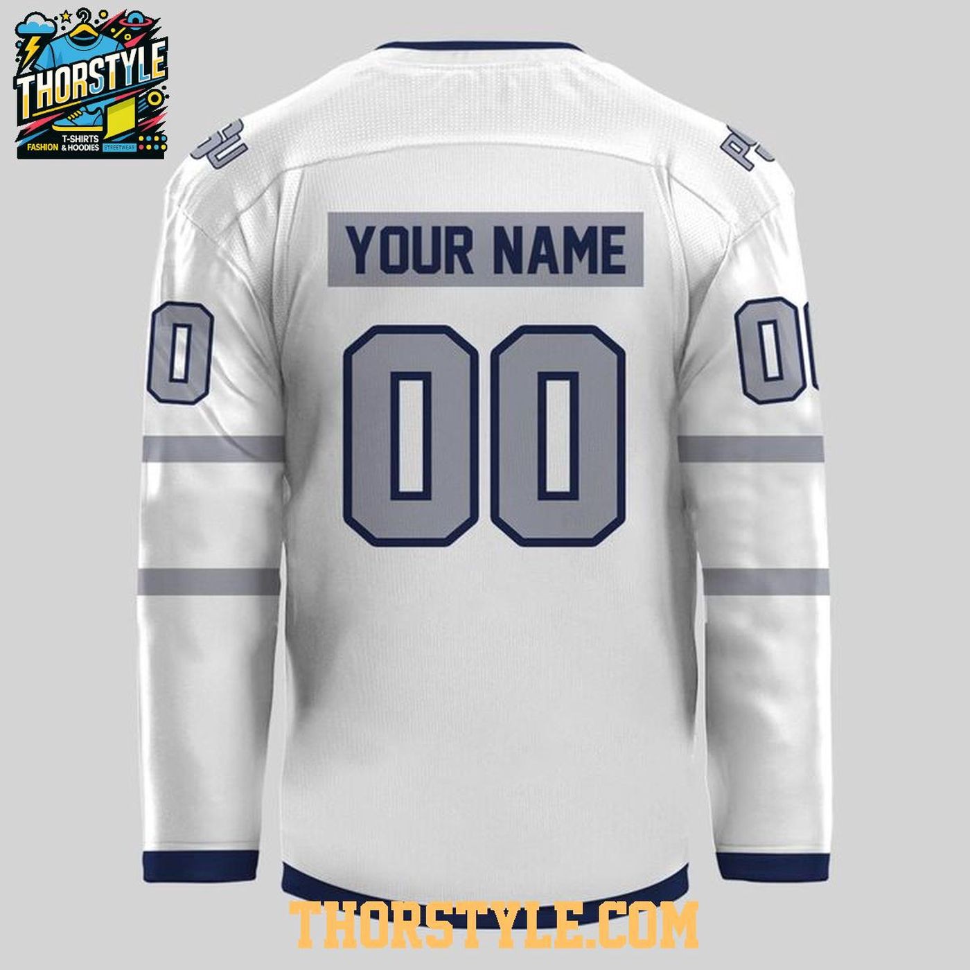 Personalized Penn State Nittany Lions Throwback Night 2026 White Hockey Shirt