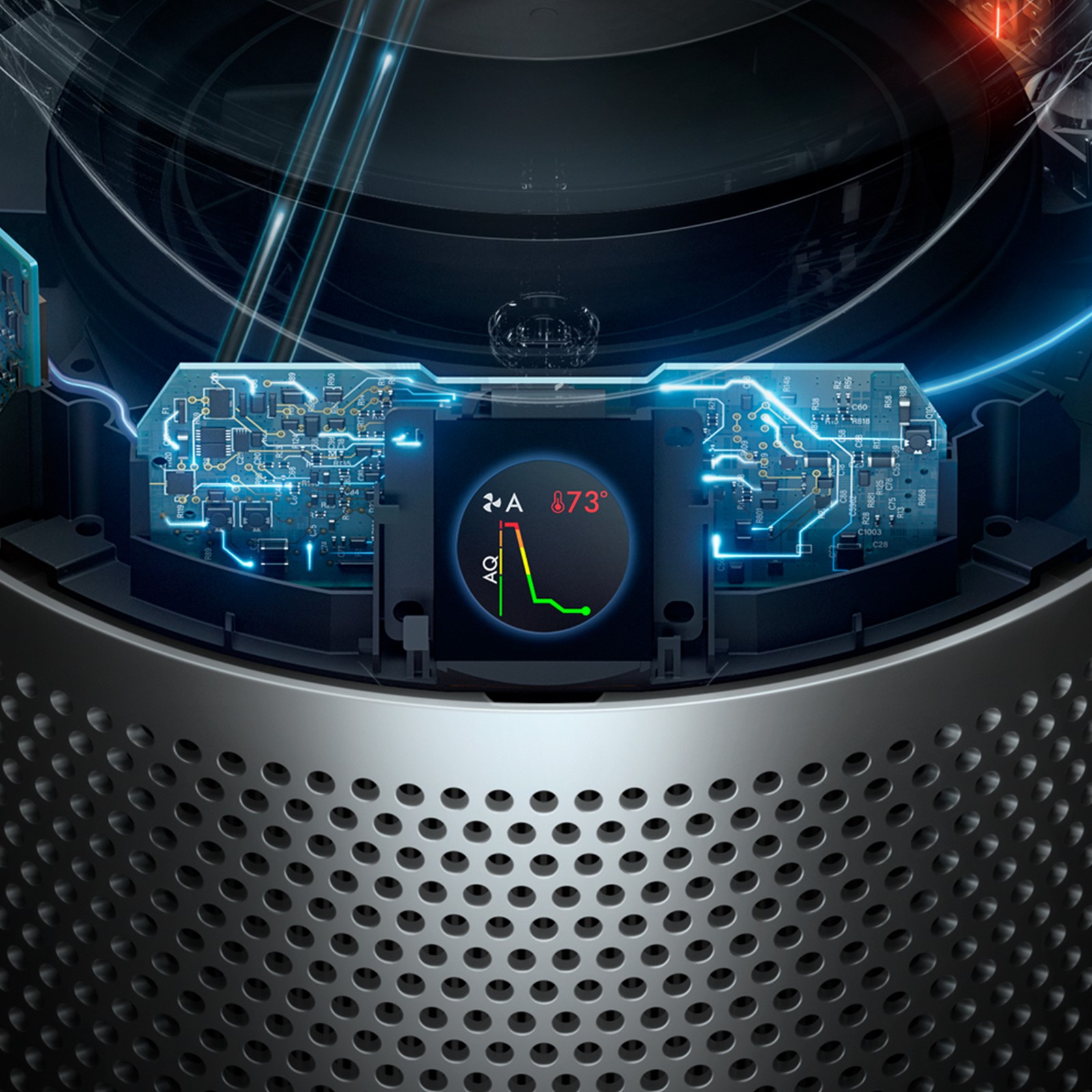 Dyson HP07 HP07 Purifier Hot + Cool™ Fan | Black/Nickel | Refurbished