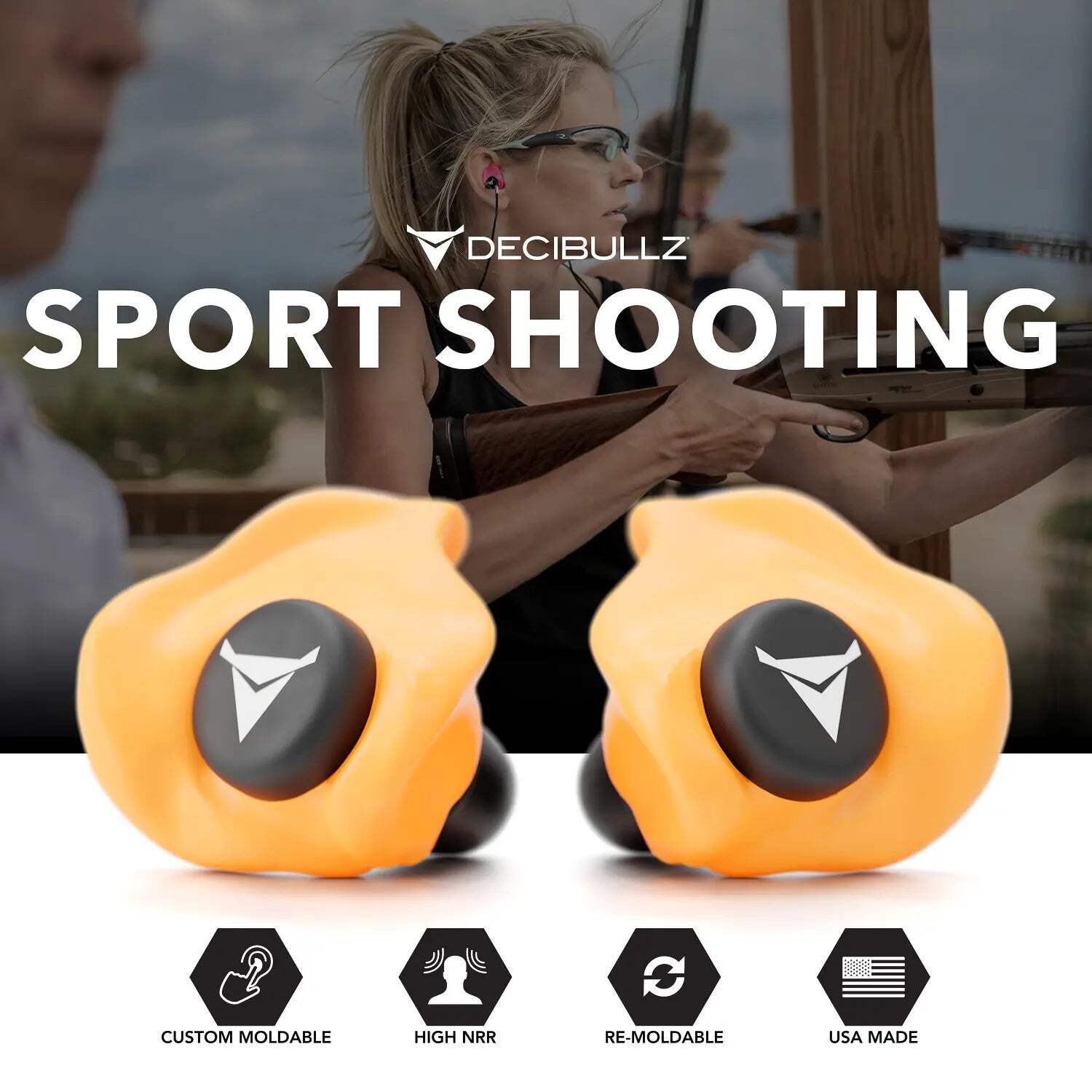 Custom Molded Earplugs 31dB NRR