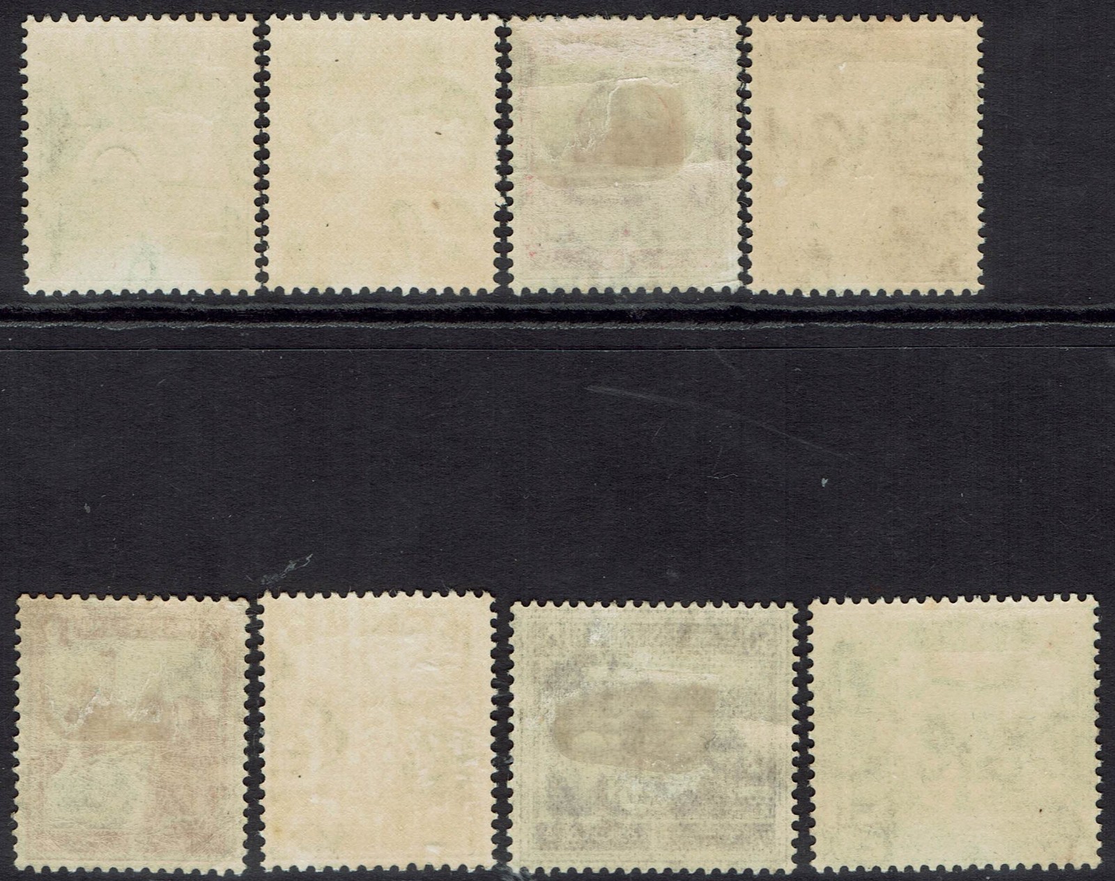 PALESTINE 1927 PICTORIAL RANGE TO 100M + 5M SHADE