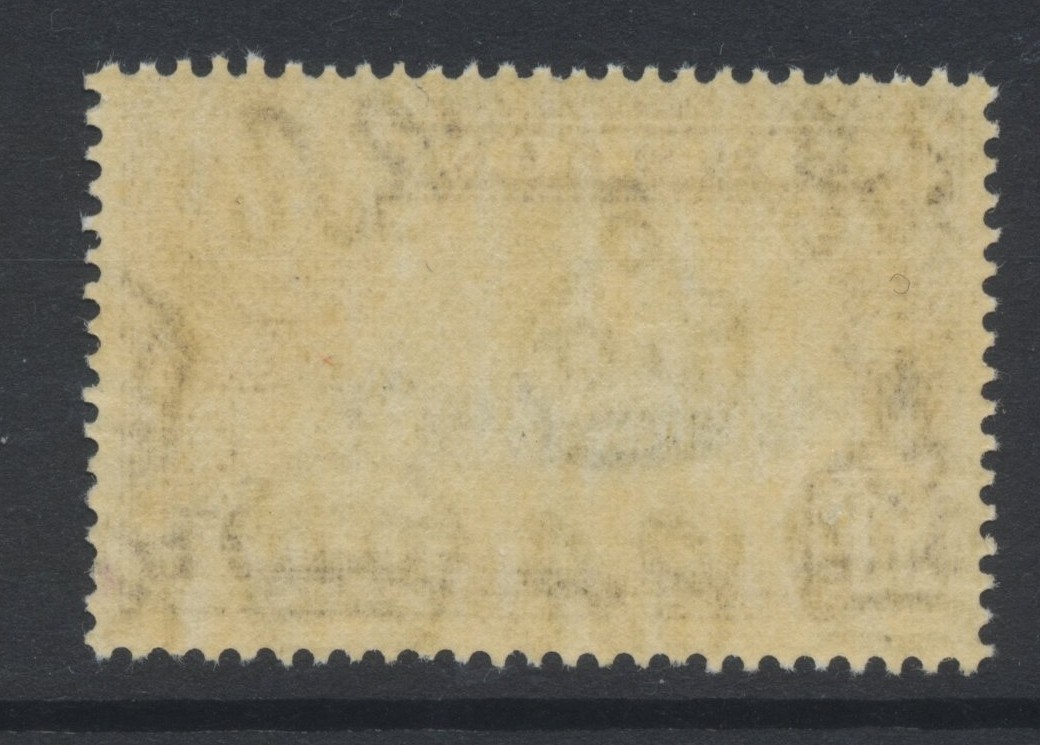 Ceylon Stamps 1938 50c black & mauve perf 13 x 13.5 MNH SG394a CV £450