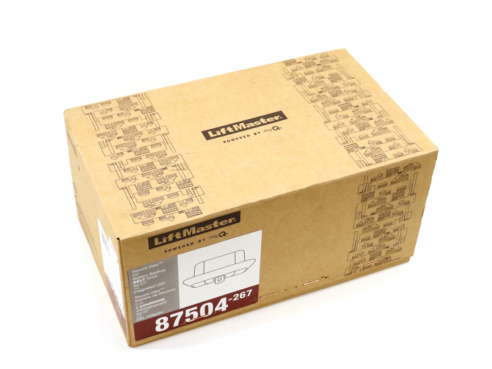 LiftMaster 87504-267 Secure View Ultra-Quiet Belt Drive Garage Opener w/ Camera