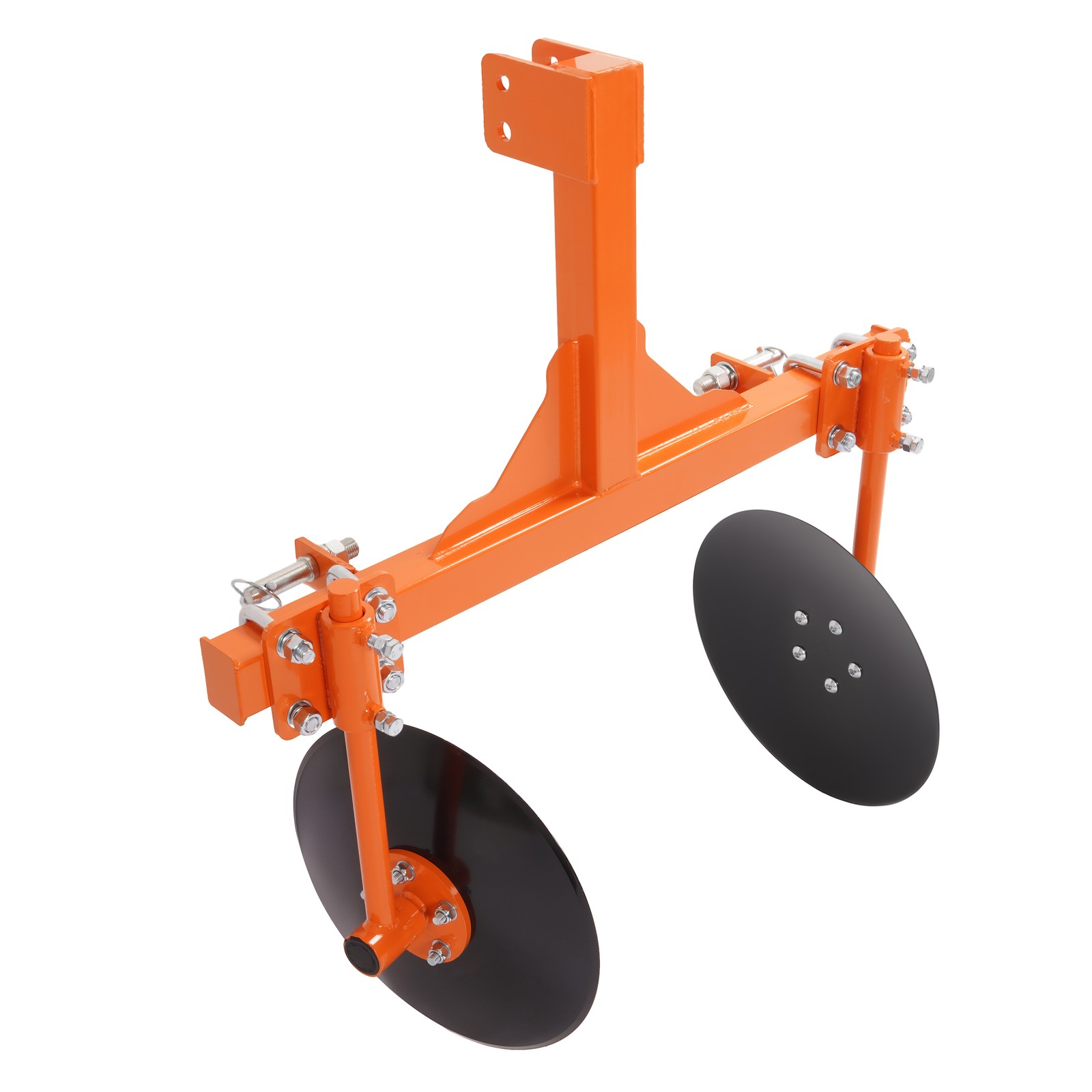 3 Point 48" Adjustable Disc Bedder Disc Harrow Fits Cat 1 Tractors, Quick Tach